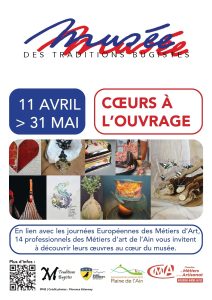 Exposition temporaire Coeurs à l'ouvrage