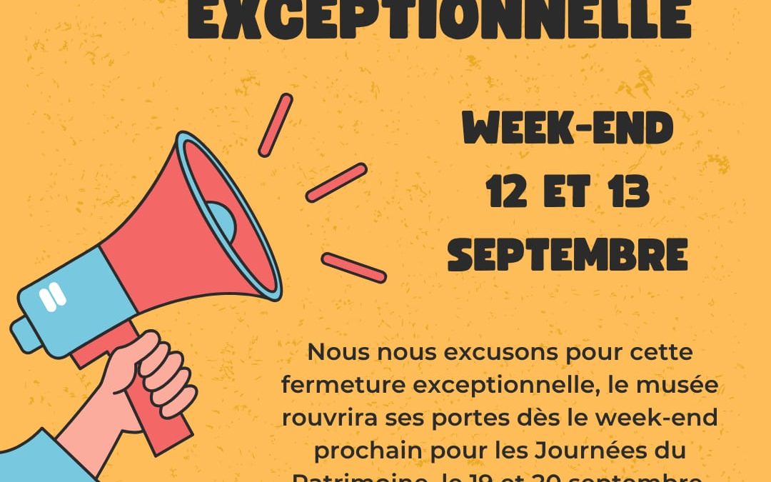 Fermeture Exceptionnelle
